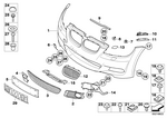 51117156556 - : Guide For Bumper, Side, Right for BMW Image