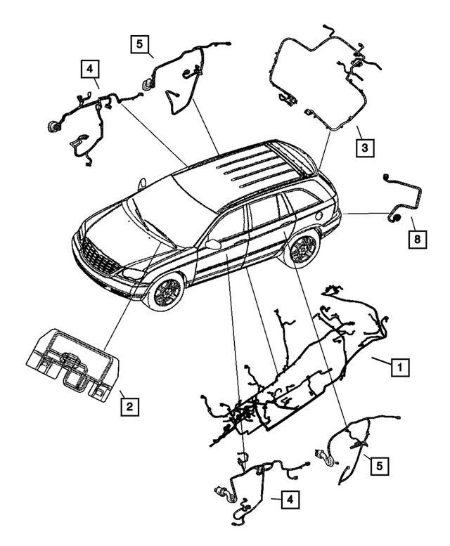 4869402AC - Electrical: Body Wiring for Mopar Image image
