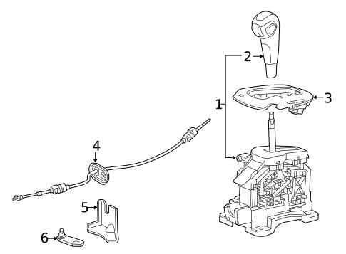 Center Console for 2020 Chevrolet Sonic #1