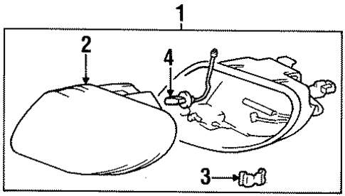 Fog Lamps for 1998 Hyundai Accent #0
