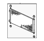 80100S87A00 - HVAC: Condenser for Acura: CL, TL Image