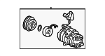 38810P8EA01 - HVAC: Compressor Assembly for Acura: CL, TL Image