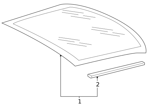 Glass for 2008 Audi R8 #0