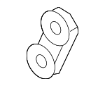 6512798AA - Engine: Engine Mount Nut for Ram: 1500 Image