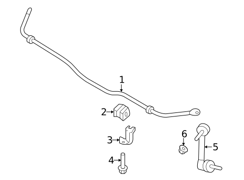 Stabilizer Bar & Components for 2012 INFINITI QX56 #0