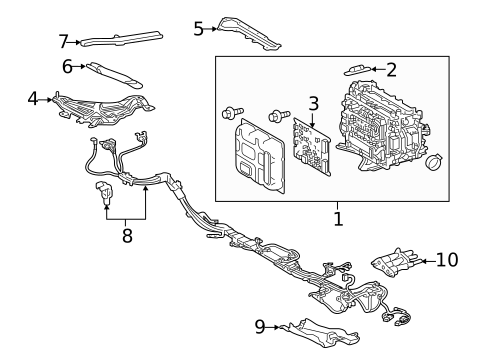 Electrical Components for 2018 Lexus RX450hL #0