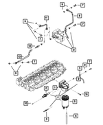 68005225AA - Fuel: Fuel Heater Element for Mopar Image