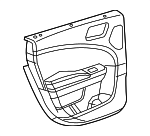 1JR49DX9AM - Body: Door Trim Panel for Chrysler: 300 Image
