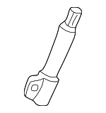 4529752010 - Steering: Lower Shaft for Scion: xA, xB | Toyota: Echo Image