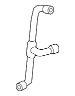 99610621212 - Cooling System: Inlet Hose for Porsche: Boxster, Cayman Image