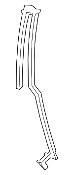 15739816 - Body: Weatherstrip for Chevrolet: C1500, K1500 Pickup | GMC: C1500 Pickup, K1500 Pickup Image