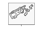 72120TL2A01ZA - : Handle, Inside for Acura Image