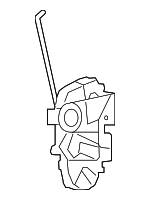 72150TL0A21 - : 2014 Acura TSX - Latch Assembly, L Front Door Power for Acura: TSX Image
