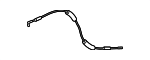 72131TL0G01 - Body: Lock Cable for Acura Image