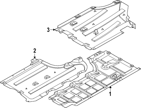 Under Cover & Splash Shields for 2025 BMW X3 #0