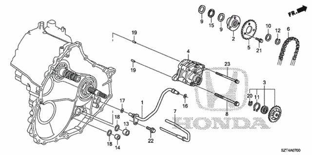 CVT Oil Pump for 2012 Honda CR-Z #0