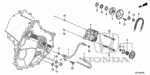 22760RPS000 - Transmission - Automatic: PIPE, OIL PASSAGE for Honda Image