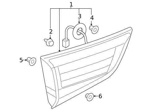 Tail Lamps for 2018 Mitsubishi Outlander #0