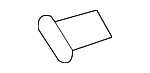 87233GI000 - Body: Roof Molding Front Cap for Hyundai Image
