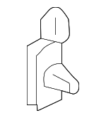 91563TR0003 - Body: Door Weather-strip Clip for Honda: Civic Image