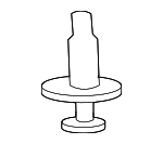 94858560 - Body: Lower Cover Retainer for Chevrolet: Prizm | Pontiac: Vibe Image