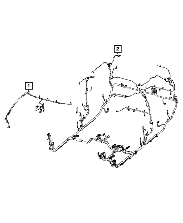 68648314AC - Electrical: Header Wiring for Mopar Image