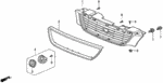 90125SN7G00 - Interior/Bumper: SCREW, TAPPING (5X16) for Acura Image