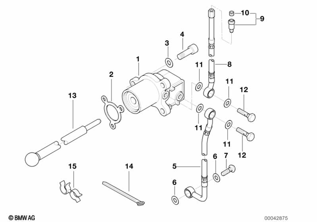 21522333433 - Clutch: Nehmerzylinder Kupplung - D=20 for BMW-Motorrad Image