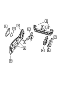 1FY231KAAA - Interior Trim: Outboard Shield for Mopar Image