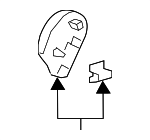 81648T7BN01ZA - Body: Seat Frame Trim Panel for Honda: Clarity Image