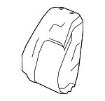 81525TRVA01ZB - Body: Seat Back Cushion Cover for Honda: Clarity Image