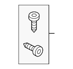7P0898920 - Body: Sunshade Mount Kit for Volkswagen Image