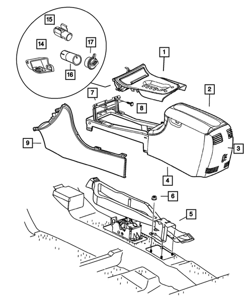Consoles for 2001 Dodge Intrepid #0