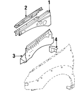 8971614392 - : Rail for Isuzu Image