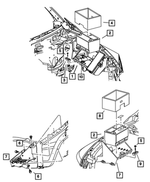 BL65F121AA - Electrical: Storage Battery, Latin America for Mopar Image