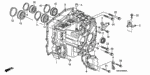 21210RPC000 - Transmission - Automatic: CASE, TRANSMISSION for Honda Image