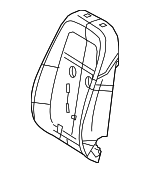 4479143900 - Body: Seat Back Pad for Mercedes-Benz Image