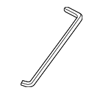 9099891003 - Body: Windshield Dam for Toyota: Avalon, Camry, Corolla, Matrix, Sequoia, Sienna, Solara, Tacoma, Tundra Image