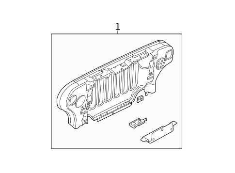 Grille & Components for 2003 Jeep Wrangler #0