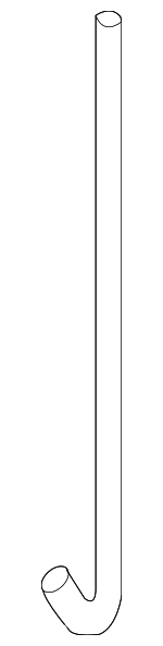 244254Z000 - Electrical: Hold Down Bolt for Nissan: Sentra Image