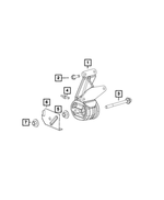 6509462AA - Engine: Double Ended Stud for Mopar Image