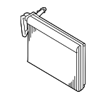 64119290888 - HVAC: Evaporator Core for BMW Image