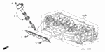 30511RNAA01 - Engine: INSULATOR, COIL HEAT for Honda Image