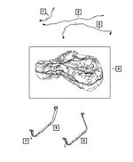 68408246AA - Fuel and Accelerator Pedal: Fuel Vapor Tube To Canister Tube for Mopar Image