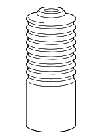 99734356790 - Suspension: Boot for Porsche Image