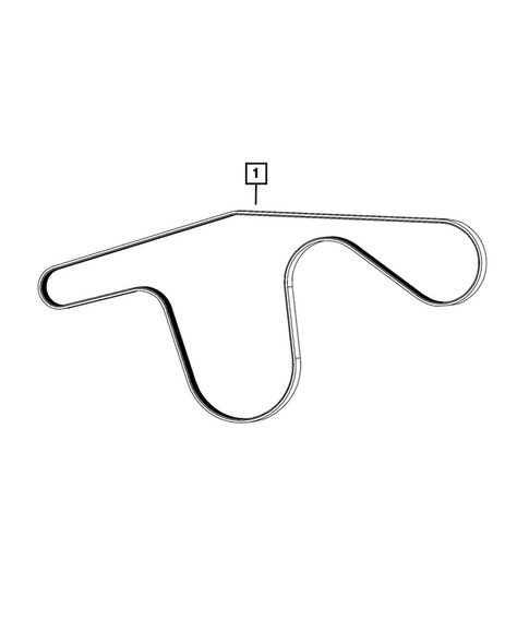 Drive Belts for 2026 Jeep Grand Cherokee L #0