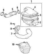94856886 - Engine: Air Cleaner Assembly for GM Image