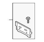 TK4850170 - Body: License Bracket for Mazda: CX-9 Image