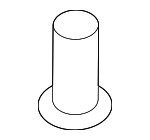 EA0150037 - Body: Bumper Cover Rivet for Mazda: 2, 3, 5, 6, CX-3, CX-30, CX-5, CX-7, CX-9, MX-3, MX-30 EV, MX-5 Miata, RX-8 Image