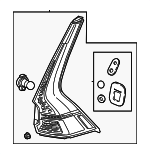 31655359 - : Tail Lamp for Volvo: XC60 Image